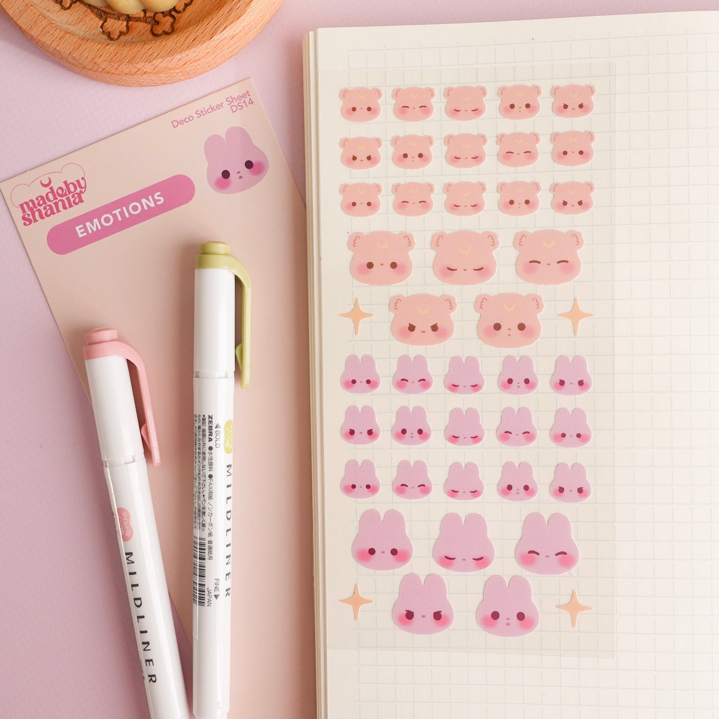 Emotions Deco Sticker Sheet