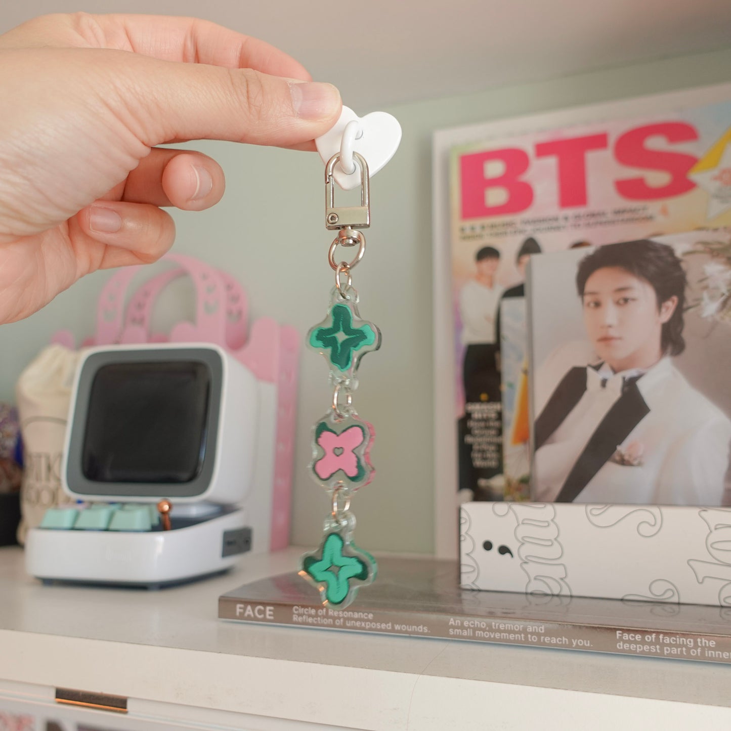 TXT Temptation Keychain