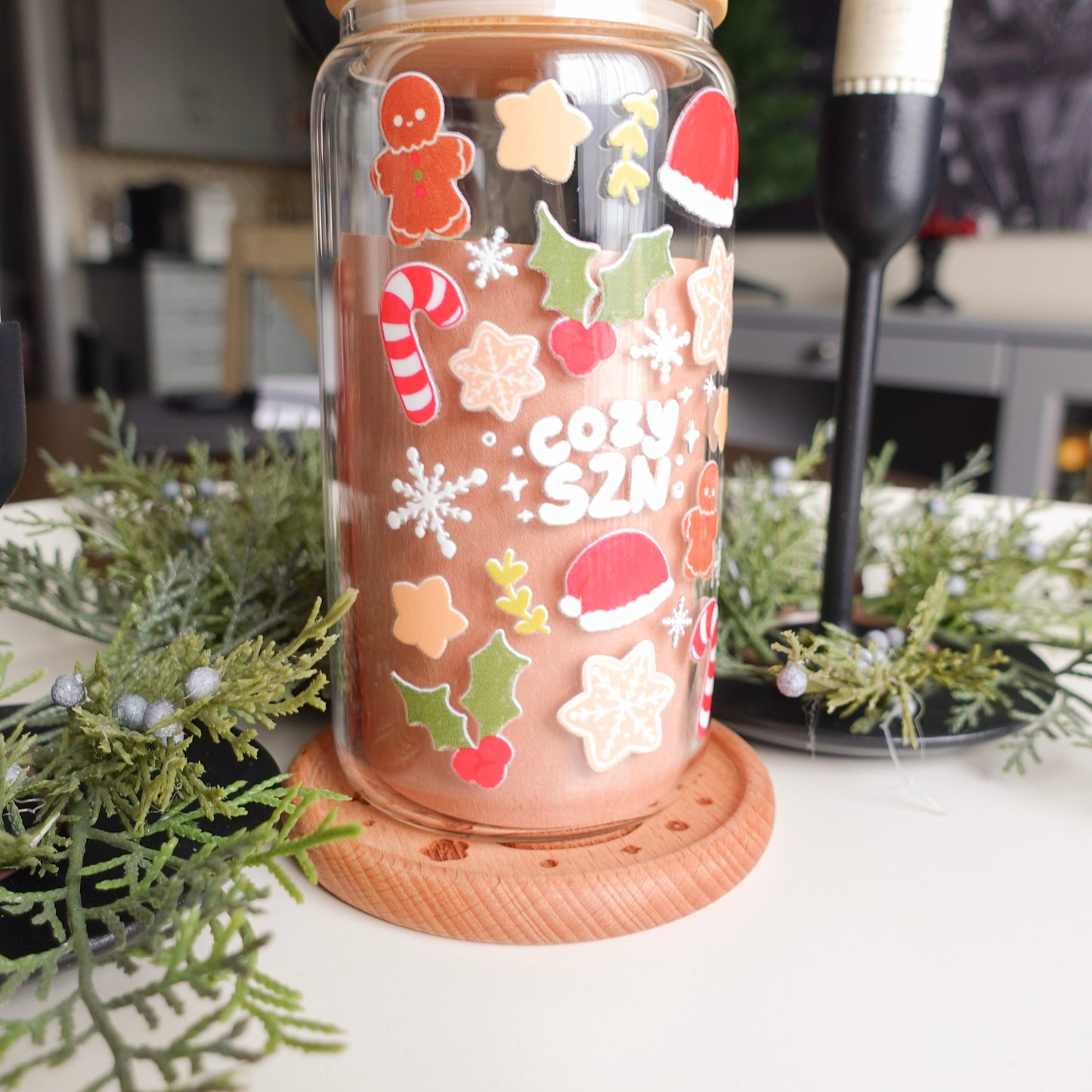 Holiday Wooden Coasters | Limited Edition