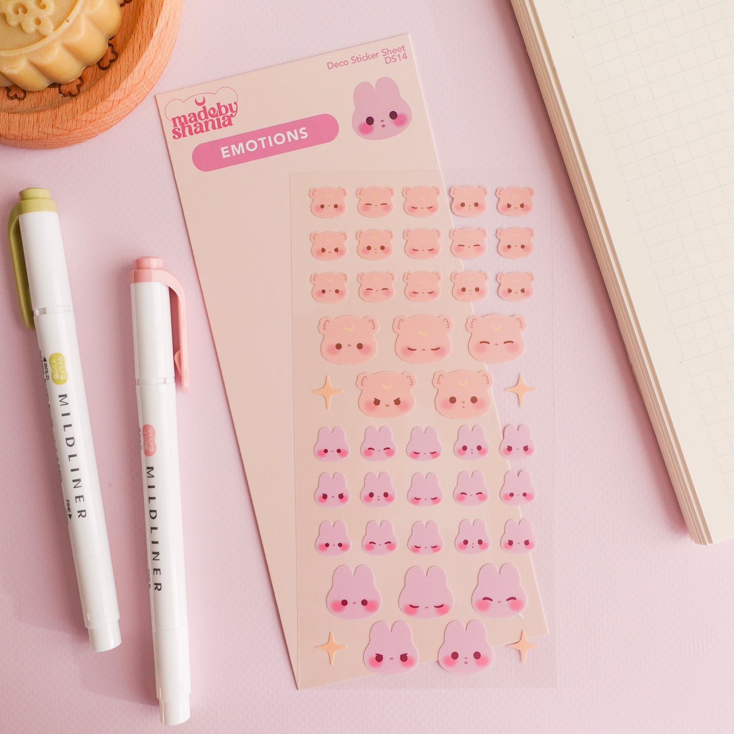 Emotions Deco Sticker Sheet