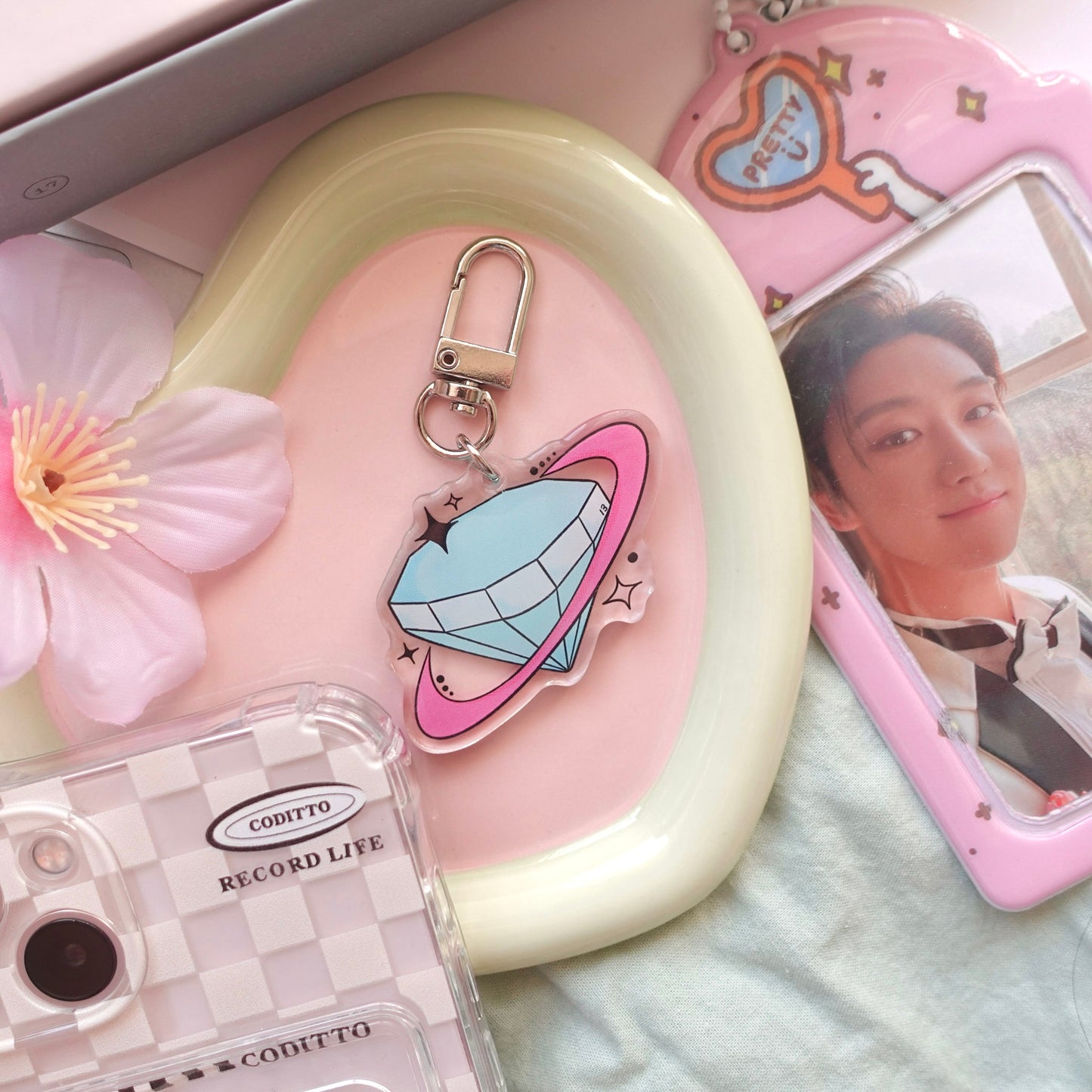 SVT Carat Nana Tour Inspired Keychain