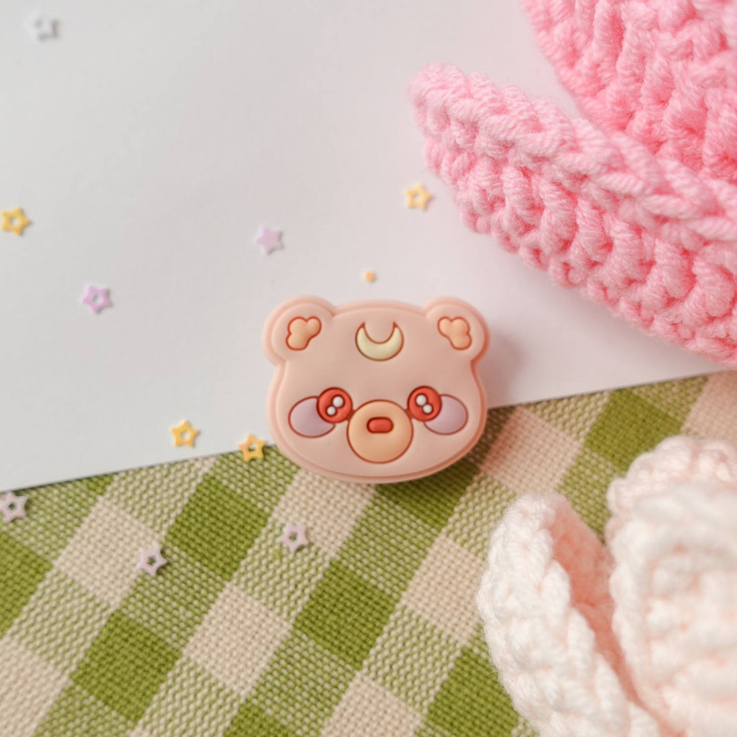 Pluto the Bear Charm
