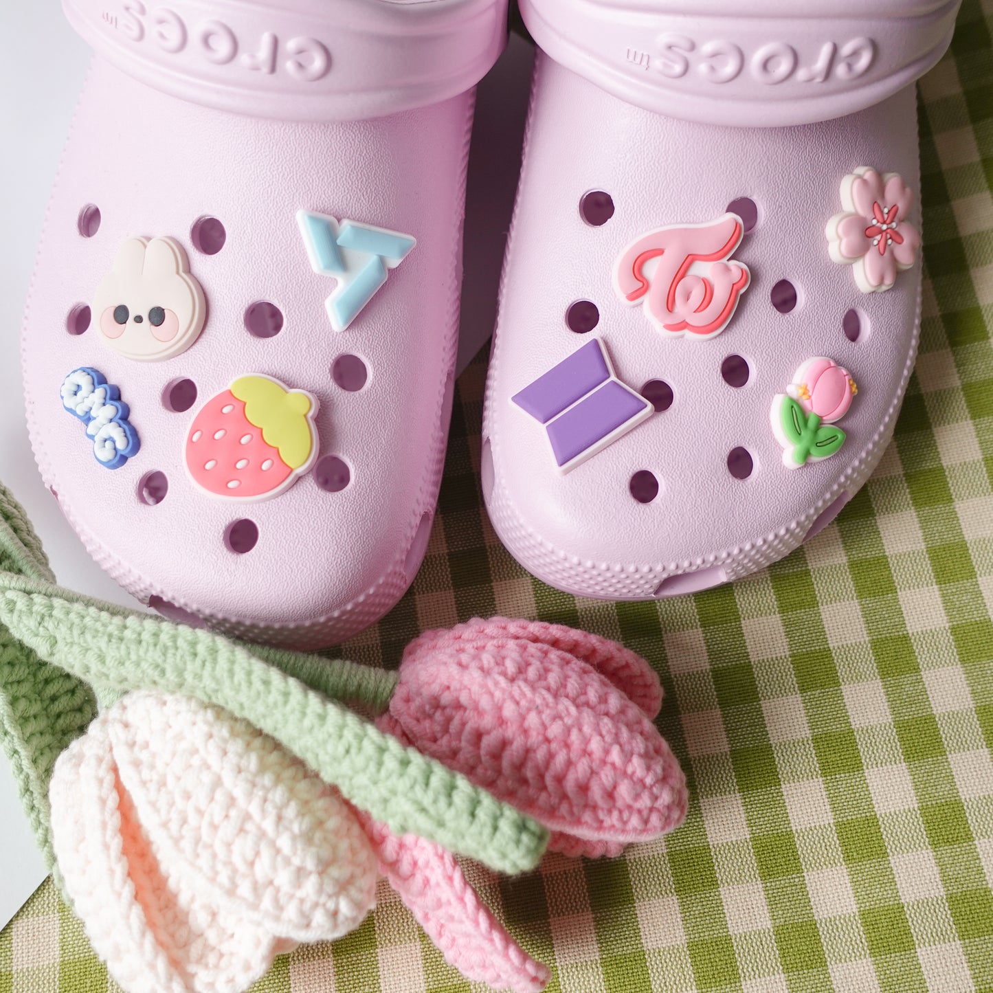 Strawberry Shoe Charm
