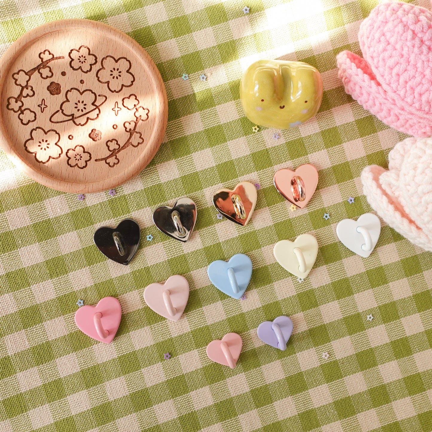 Heart Hook Charms | Phone Accessories