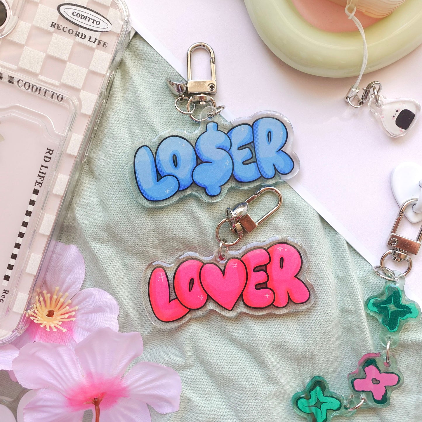 TXT Lo$er =Lo♡er Keychain