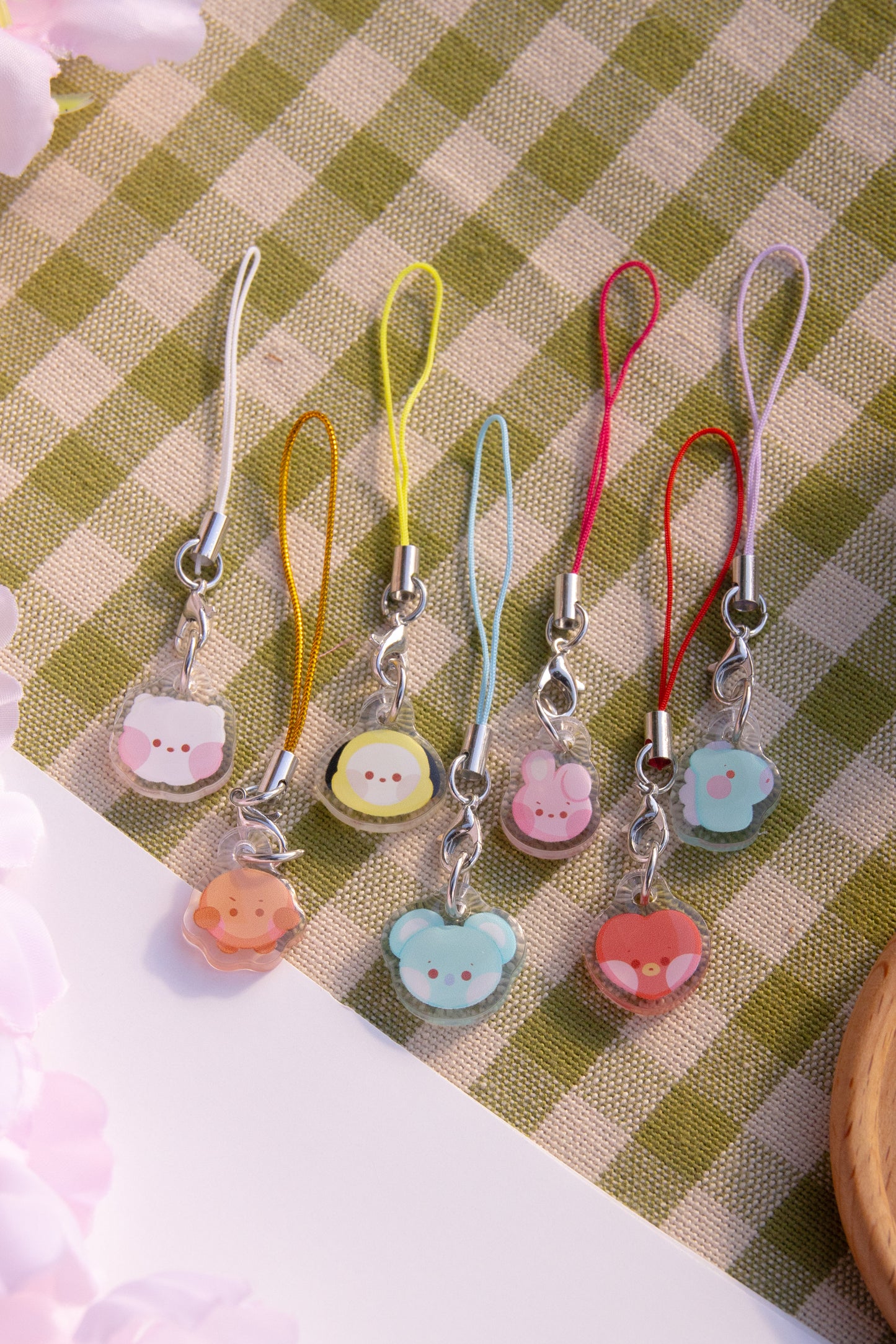 BT21 Babies Phone Charm Set