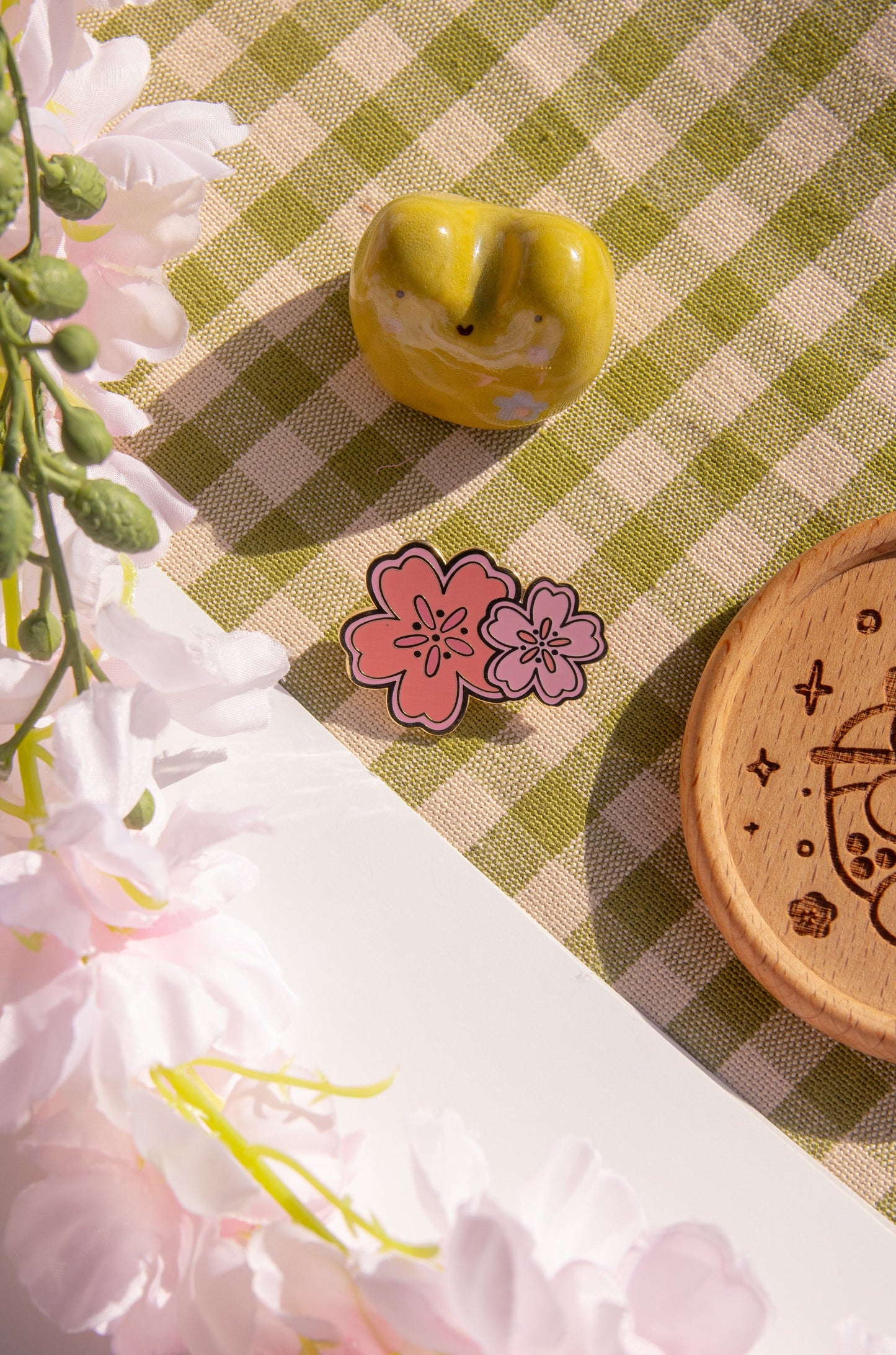 Sakura Enamel Pin