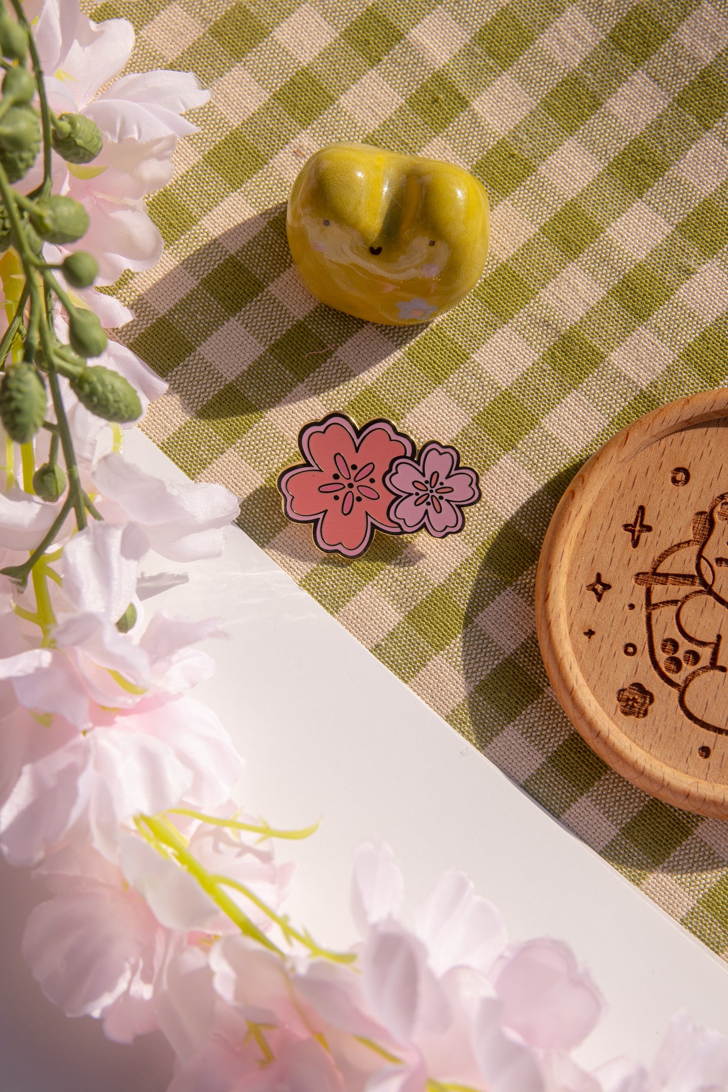 Sakura Enamel Pin