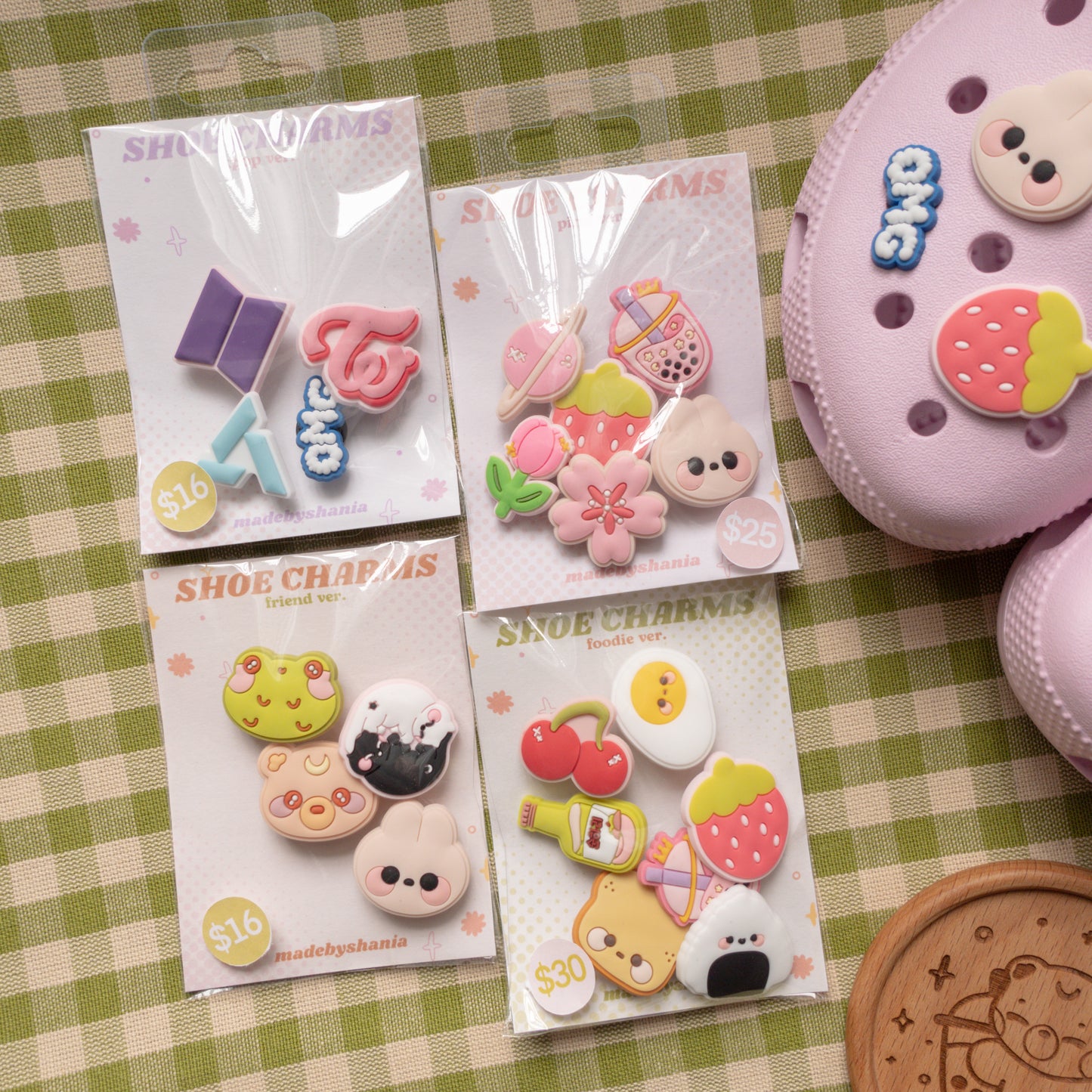 Shoe Charm Pack | KPop Version