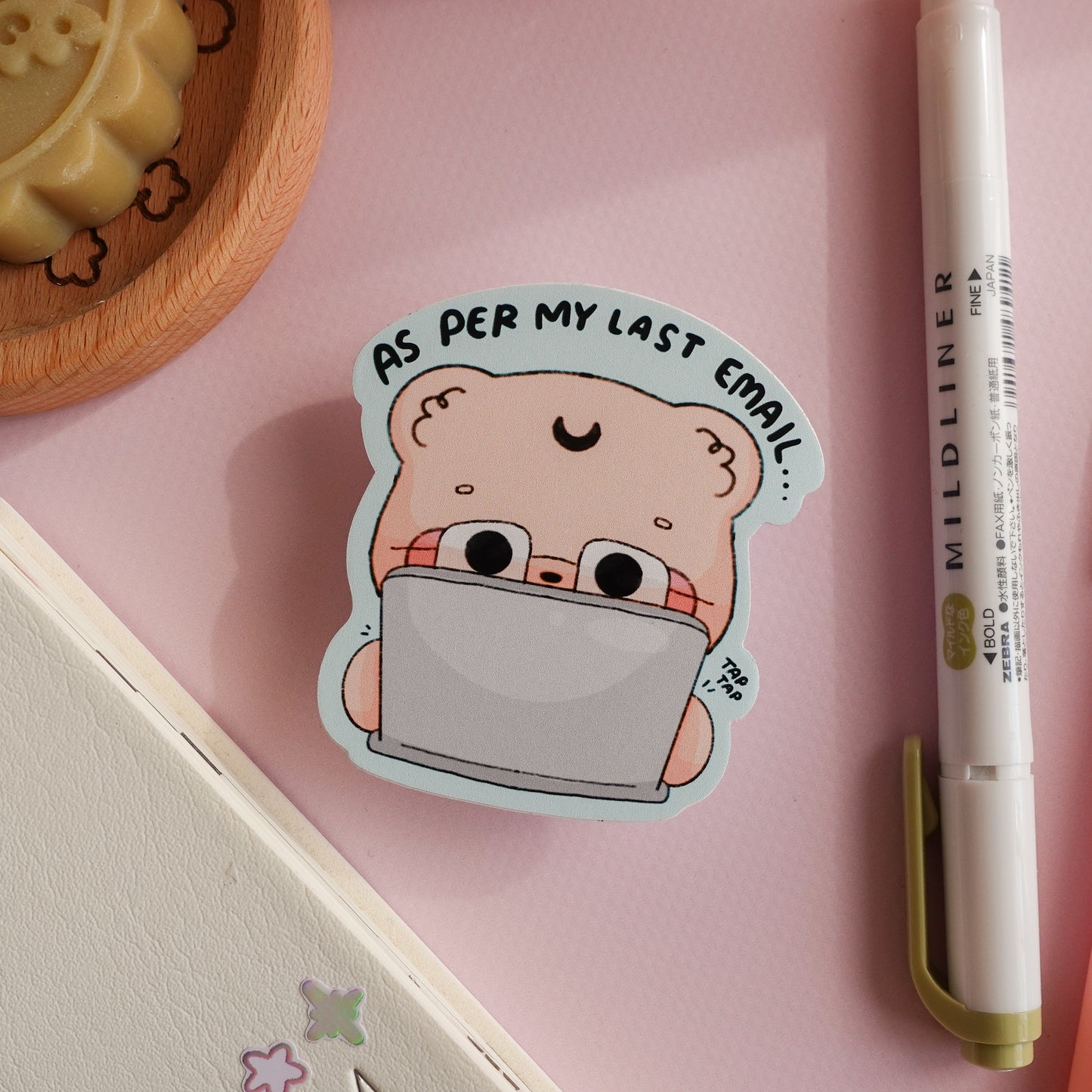 As Per My Last Email Sticker