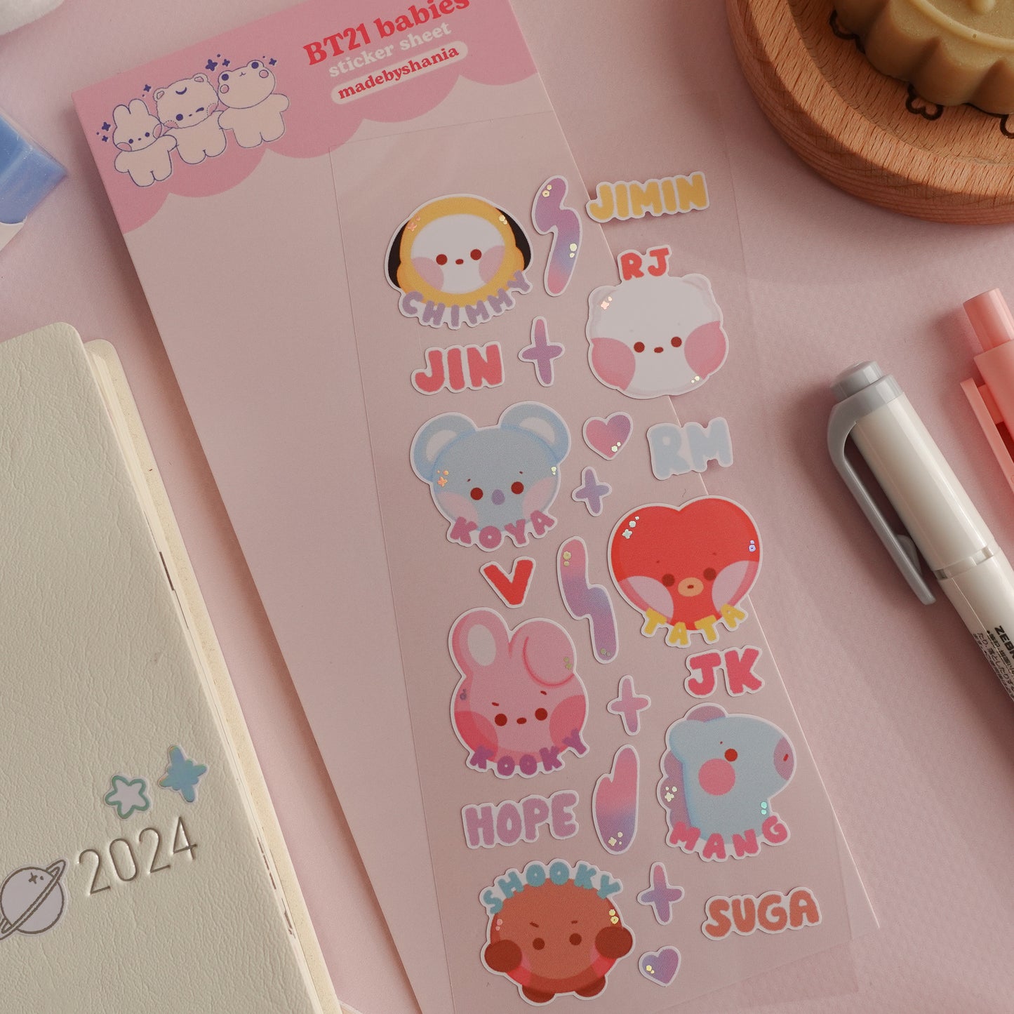 BT21 Babies Deco Sticker Sheet