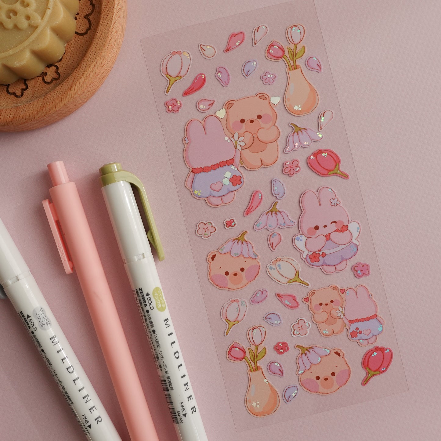 Spring Buds Deco Sticker Sheet