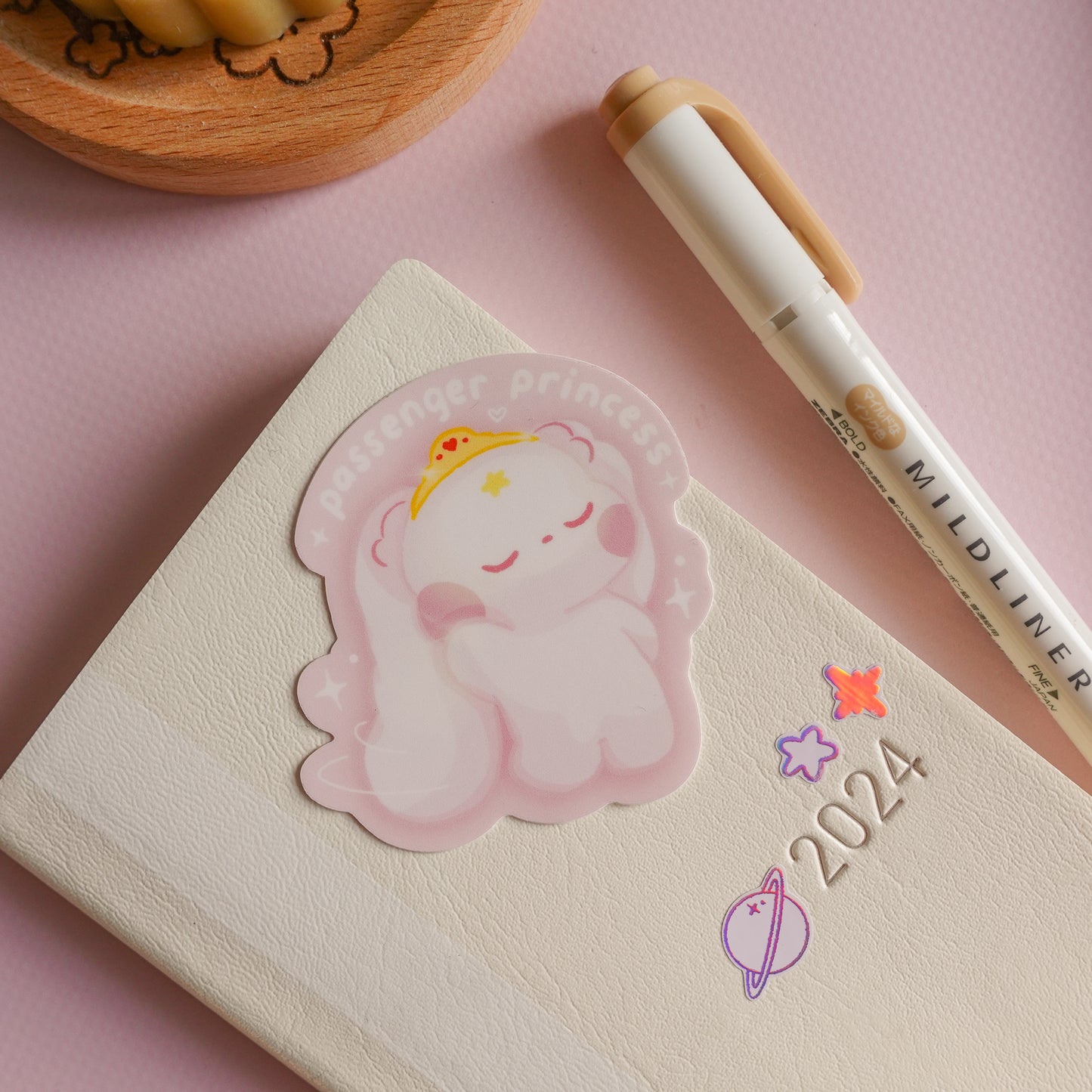 Passenger Princess Sticker