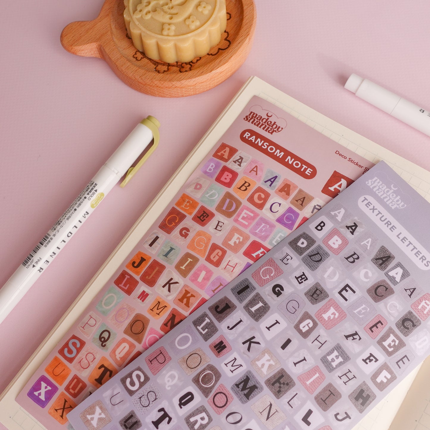 Ransom Note (Letters) Deco Sticker Sheet