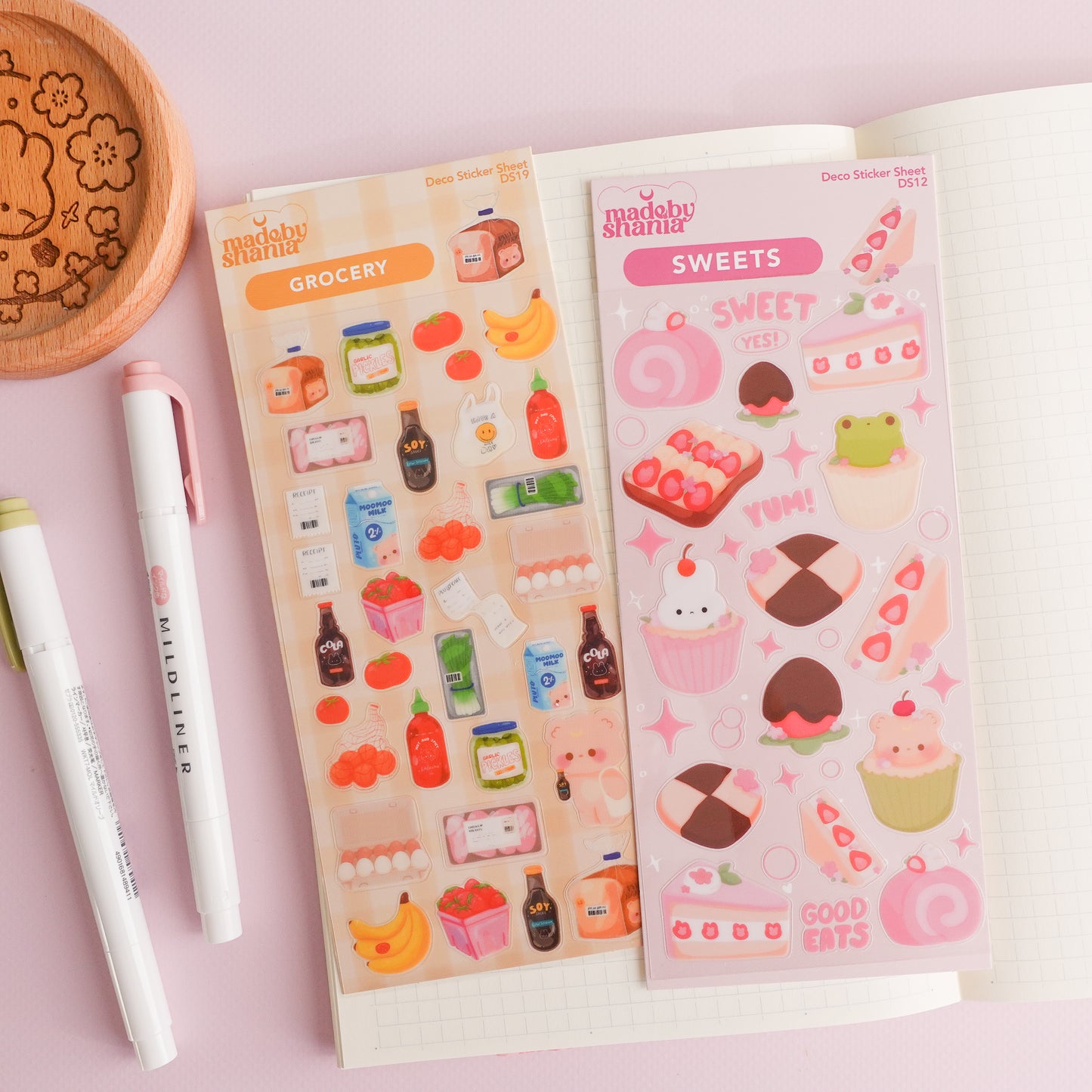 Sweets Deco Sticker Sheet
