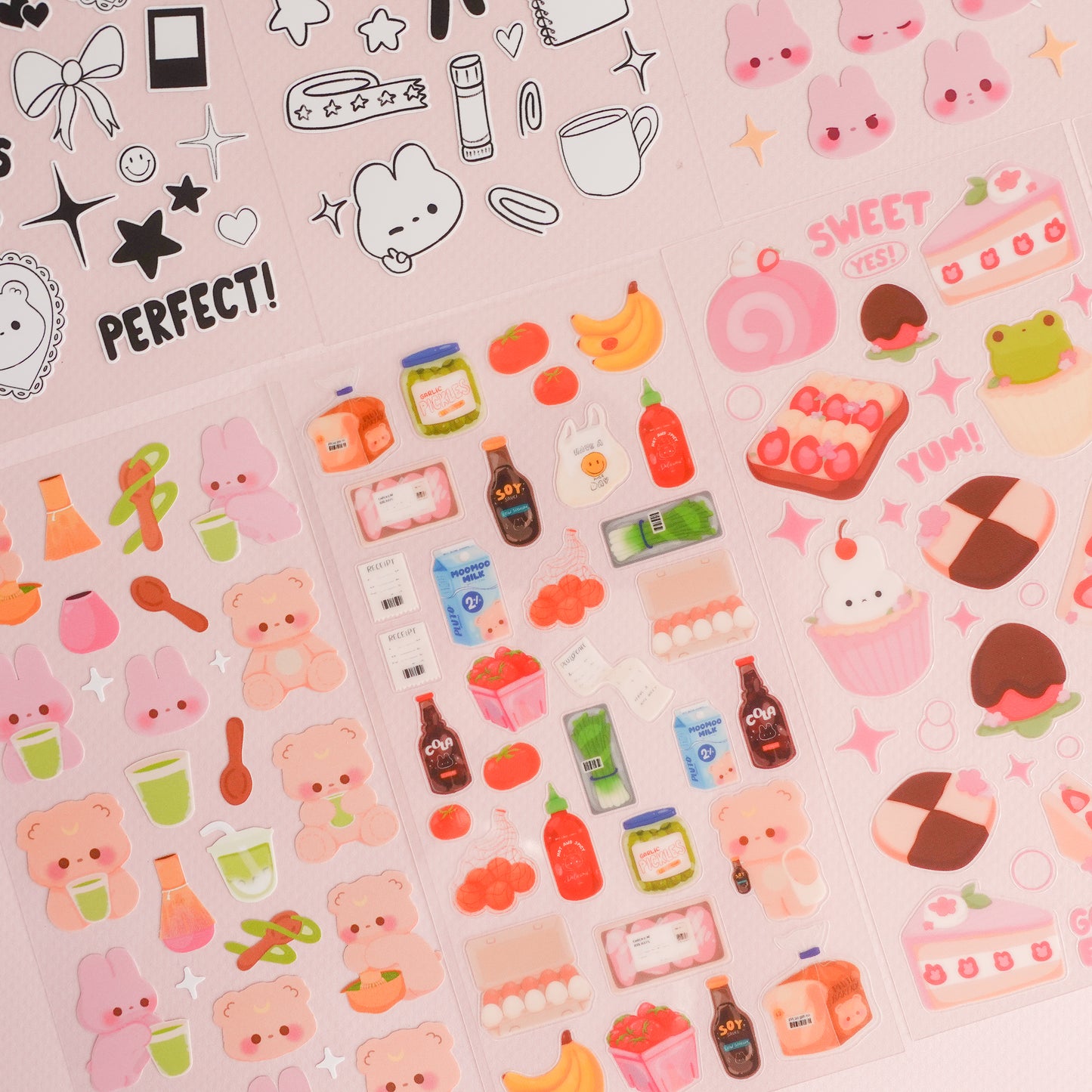 Slumber Party Deco Sticker Sheet