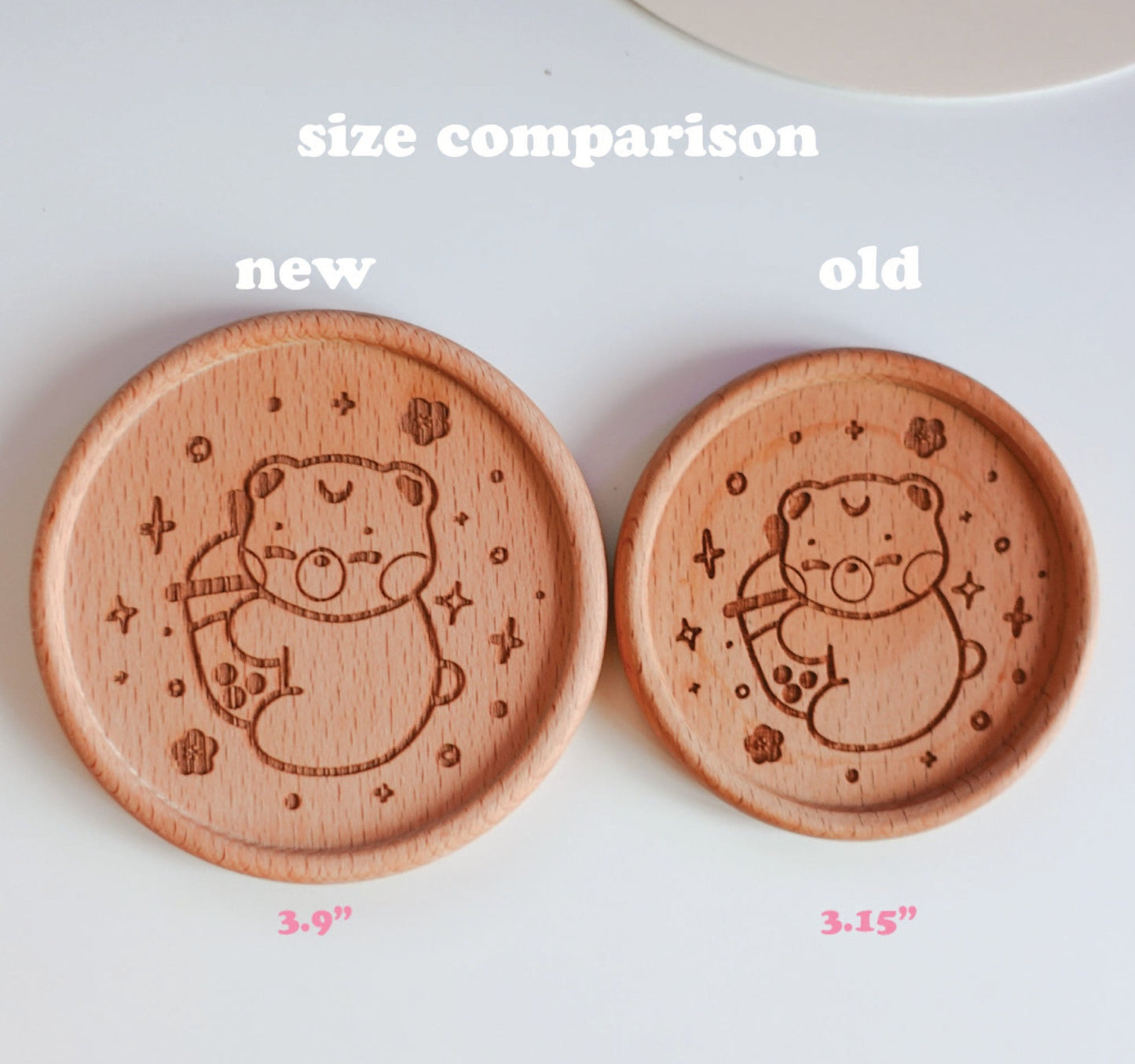 Holiday Wooden Coasters | Limited Edition