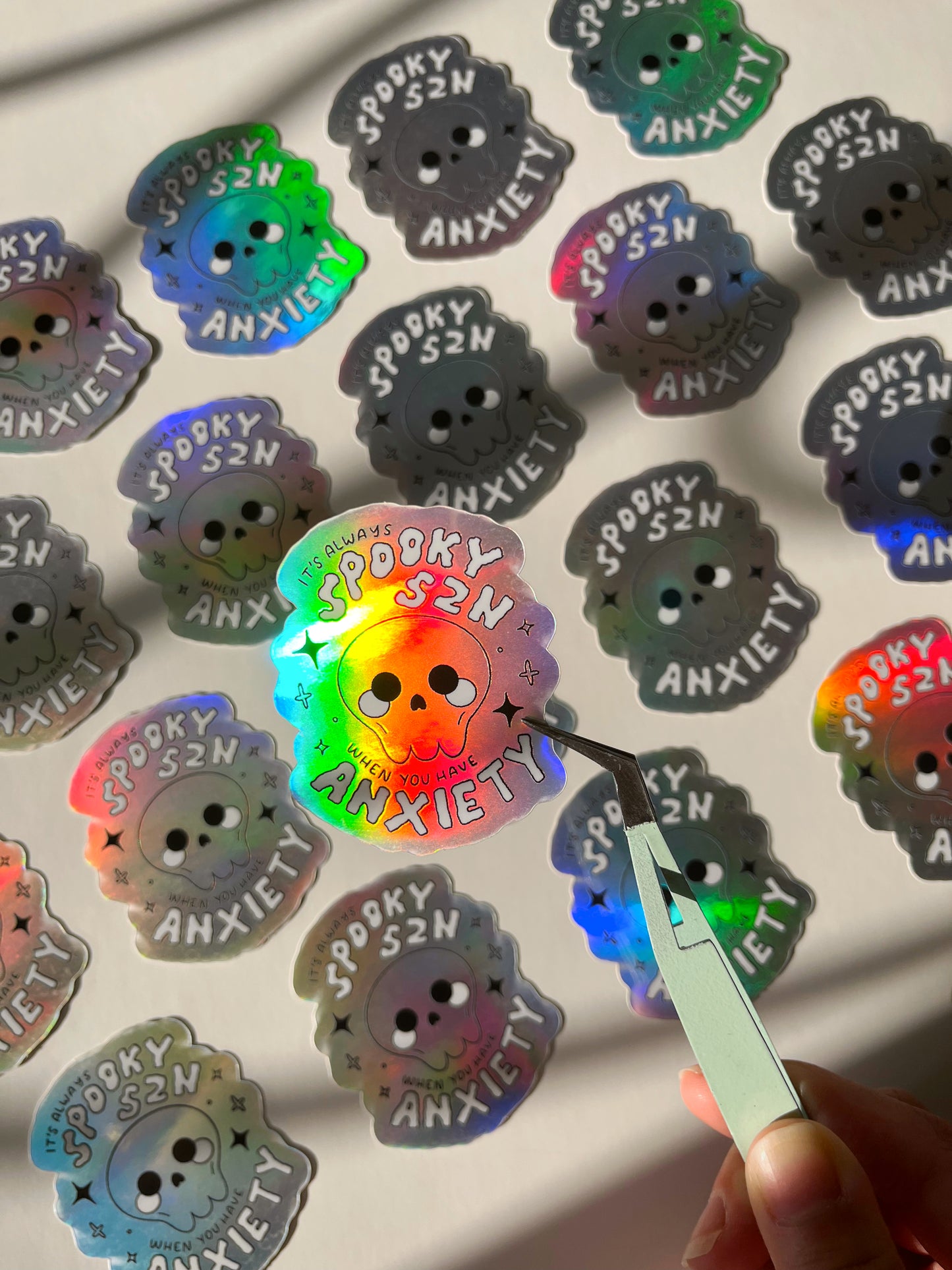 Everyday is Spooky Season Holographic Sticker