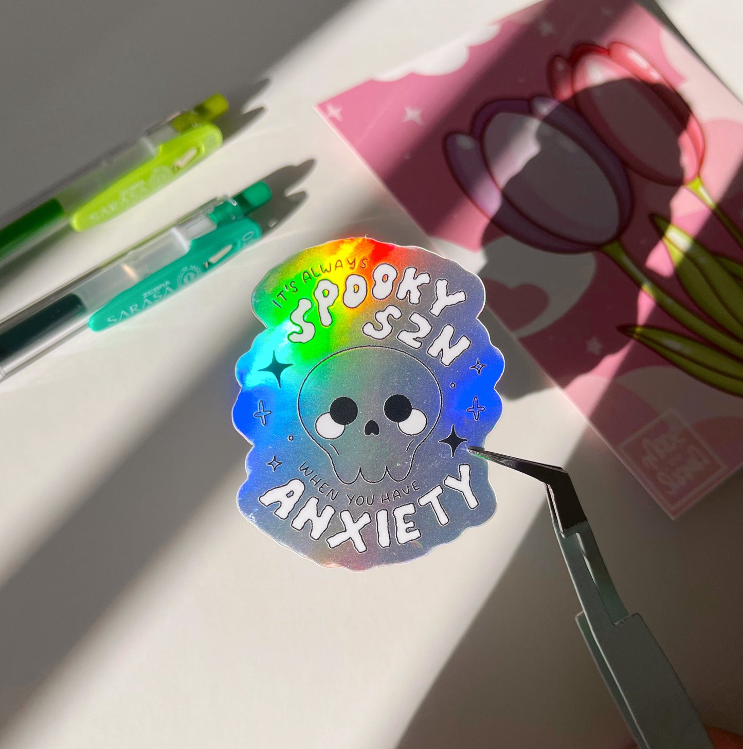 Everyday is Spooky Season Holographic Sticker