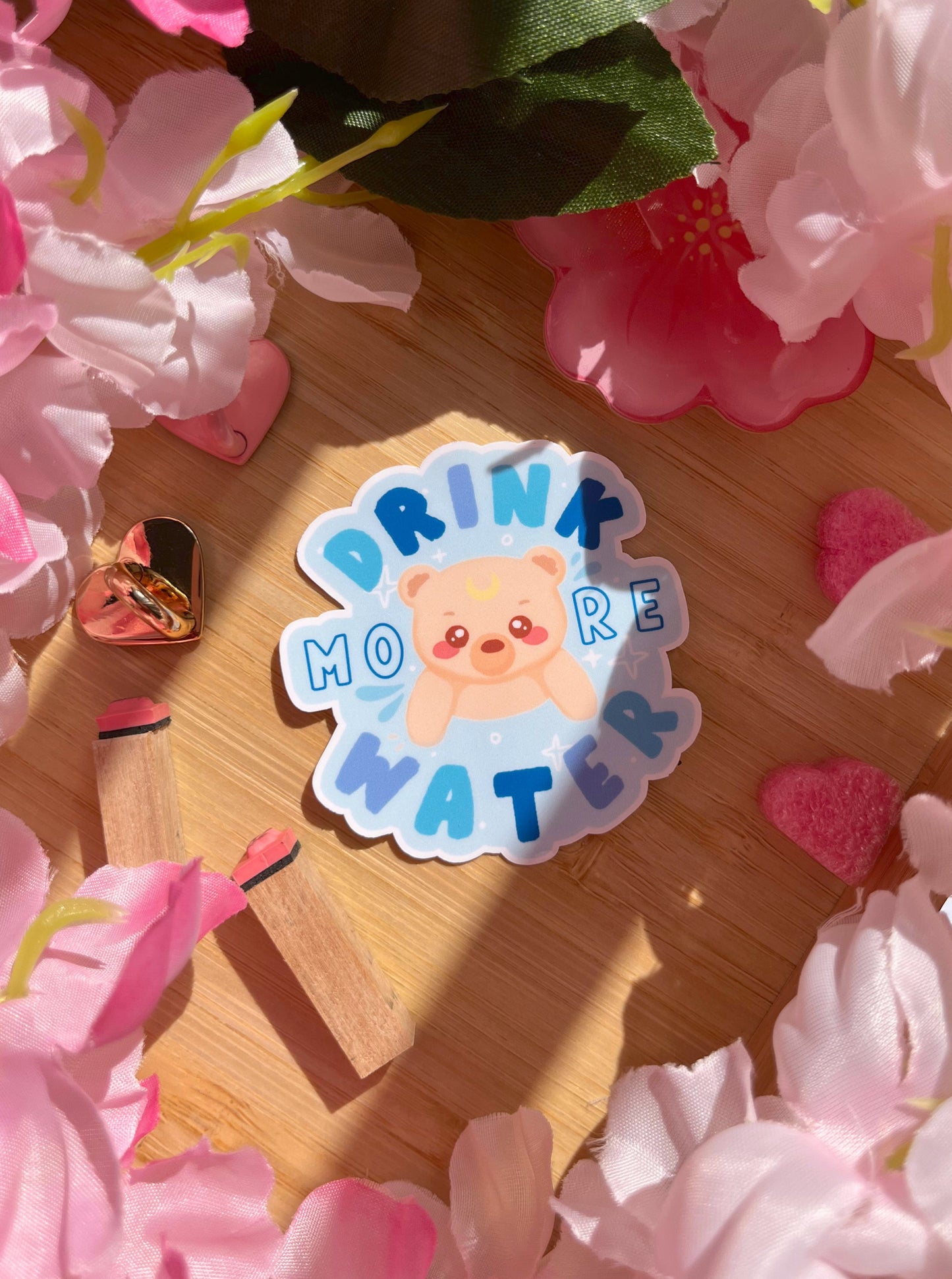 (DISCONTINUING) Drink More Water Sticker