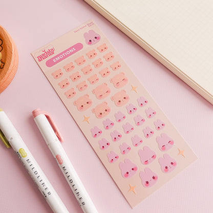Emotions Deco Sticker Sheet