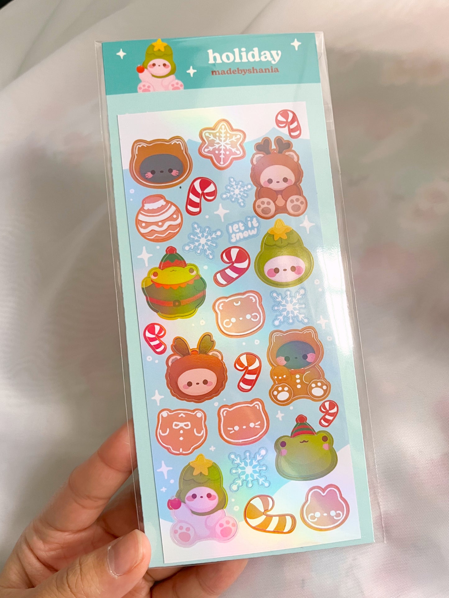 Holiday Deco Sticker Sheet