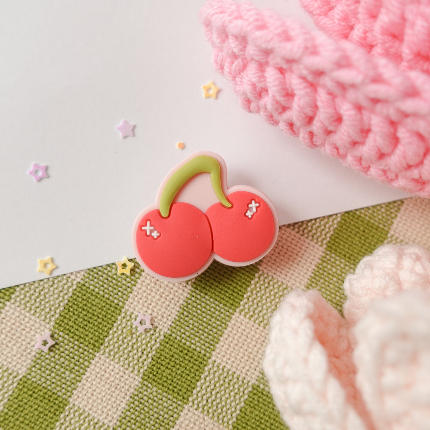 Cherries Shoe Charm