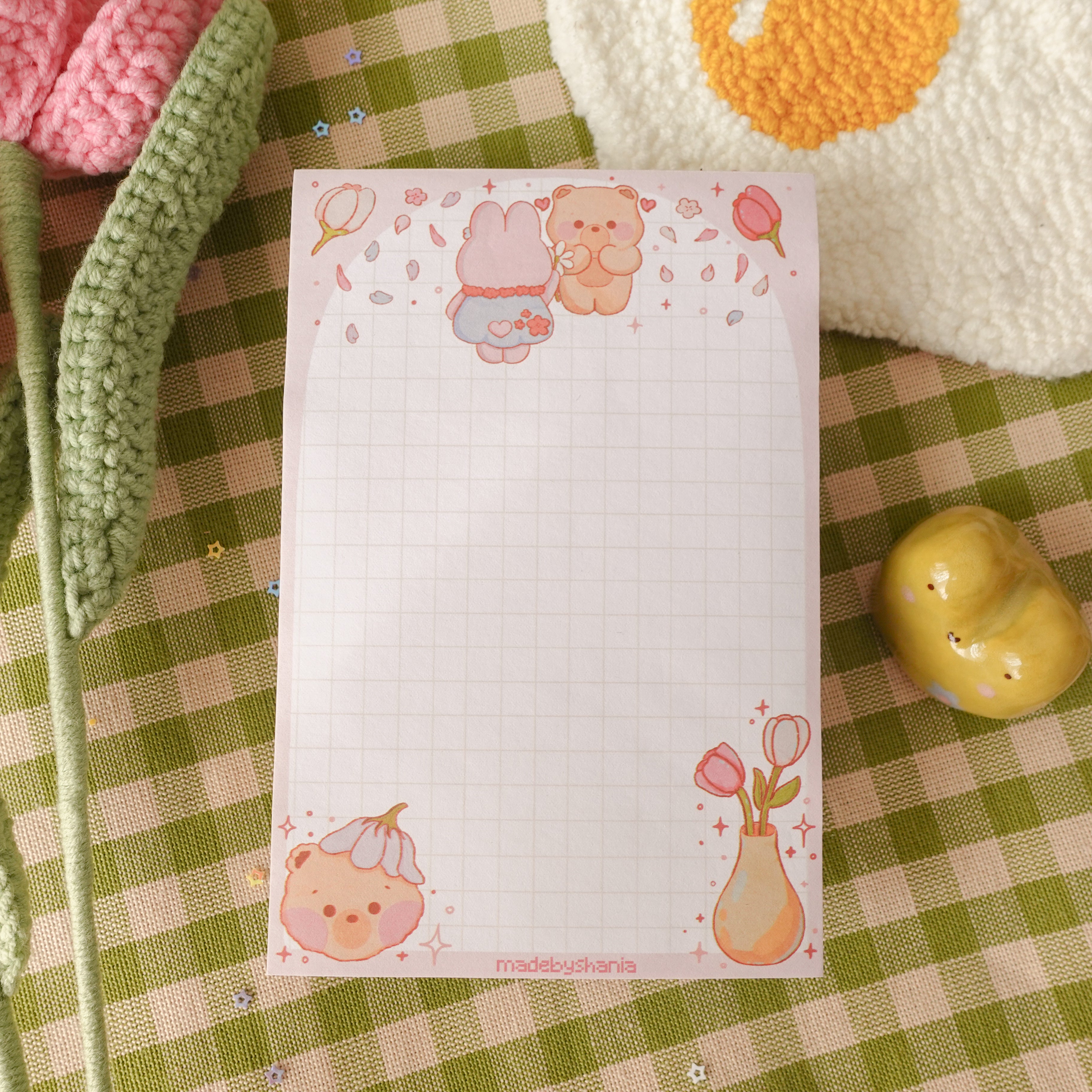 Spring Day Notepad – madebyshania