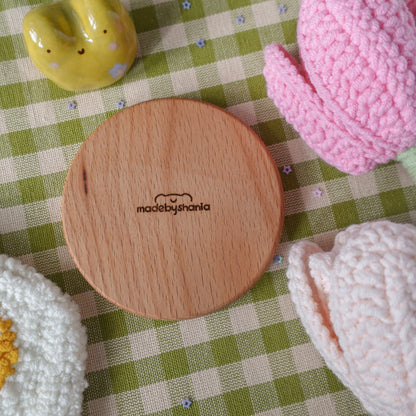 Mini Wooden Coasters