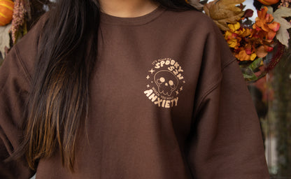 It's Always Spooky Season Crewneck | BROWN