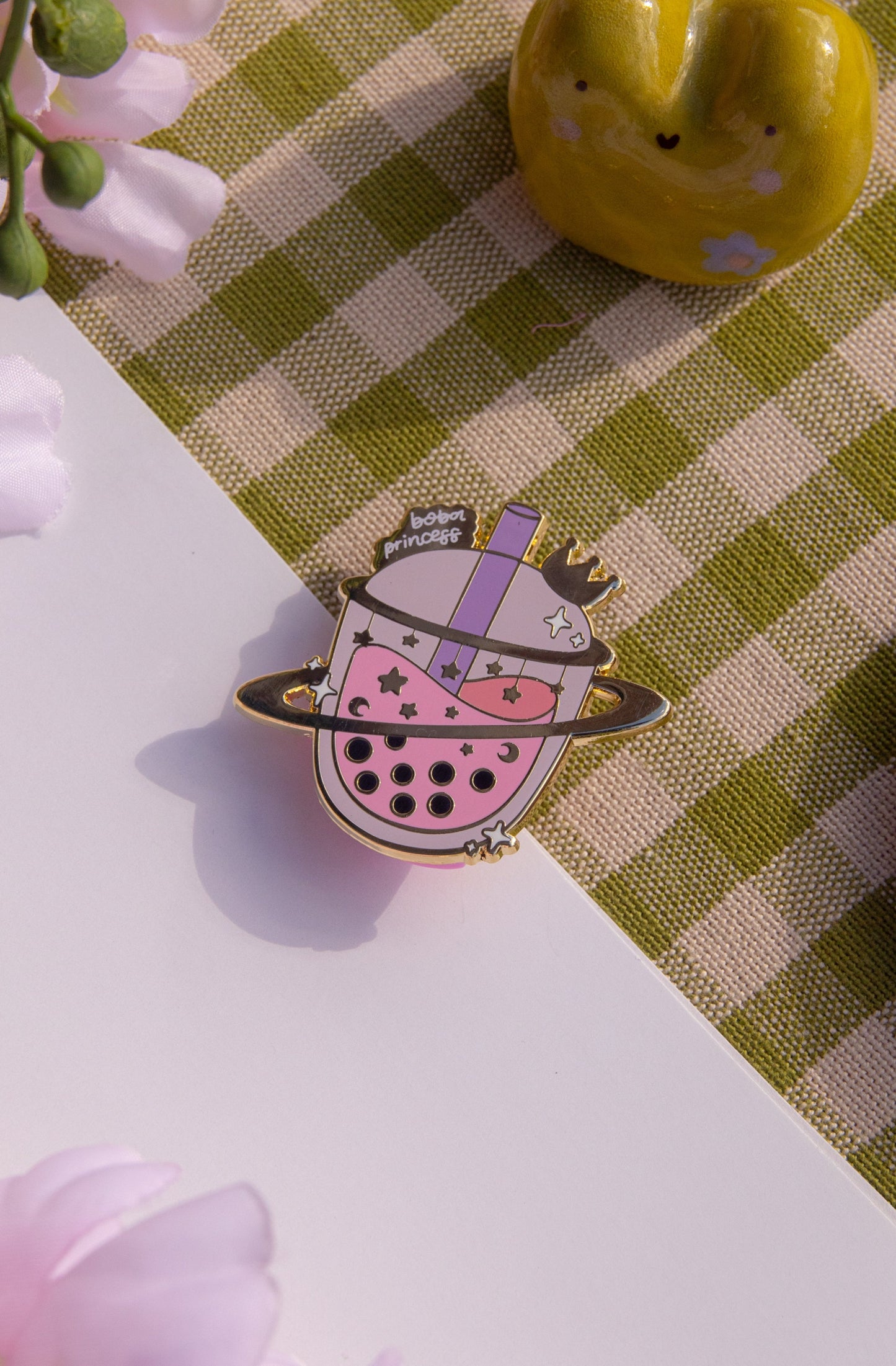 Boba Princess Enamel Pin