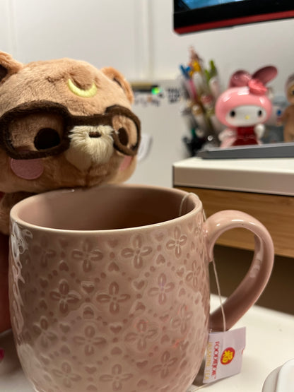 Pluto the Bear Plushie Keychain