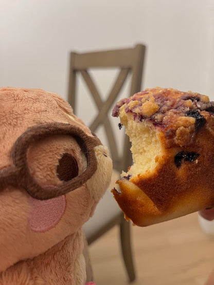 Pluto the Bear Plushie Keychain