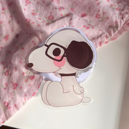 Cartoon Puppy Magnetic Phone Holder
