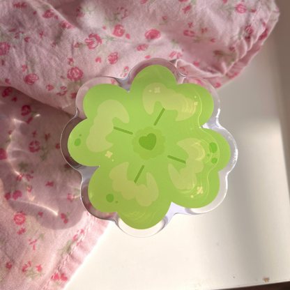 Lucky Clover Magnetic Phone Holder