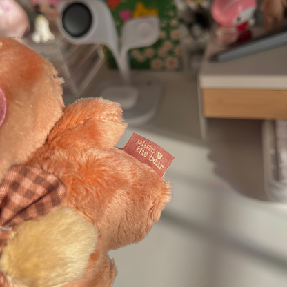 Pluto the Bear Plushie Keychain