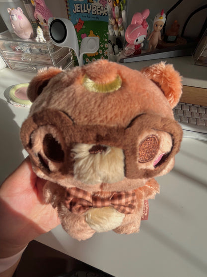 Pluto the Bear Plushie Keychain