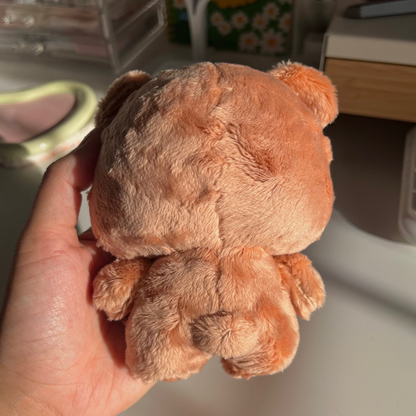 Pluto the Bear Plushie Keychain