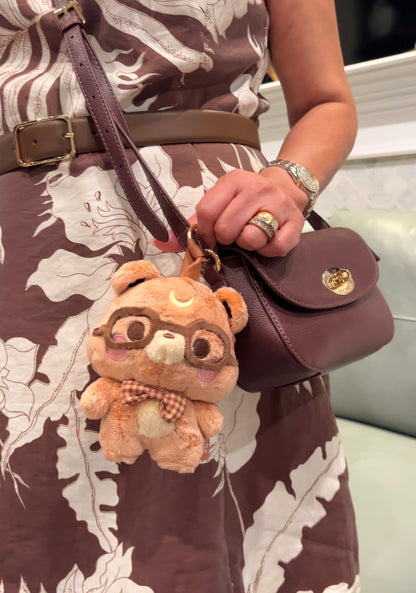 Pluto the Bear Plushie Keychain