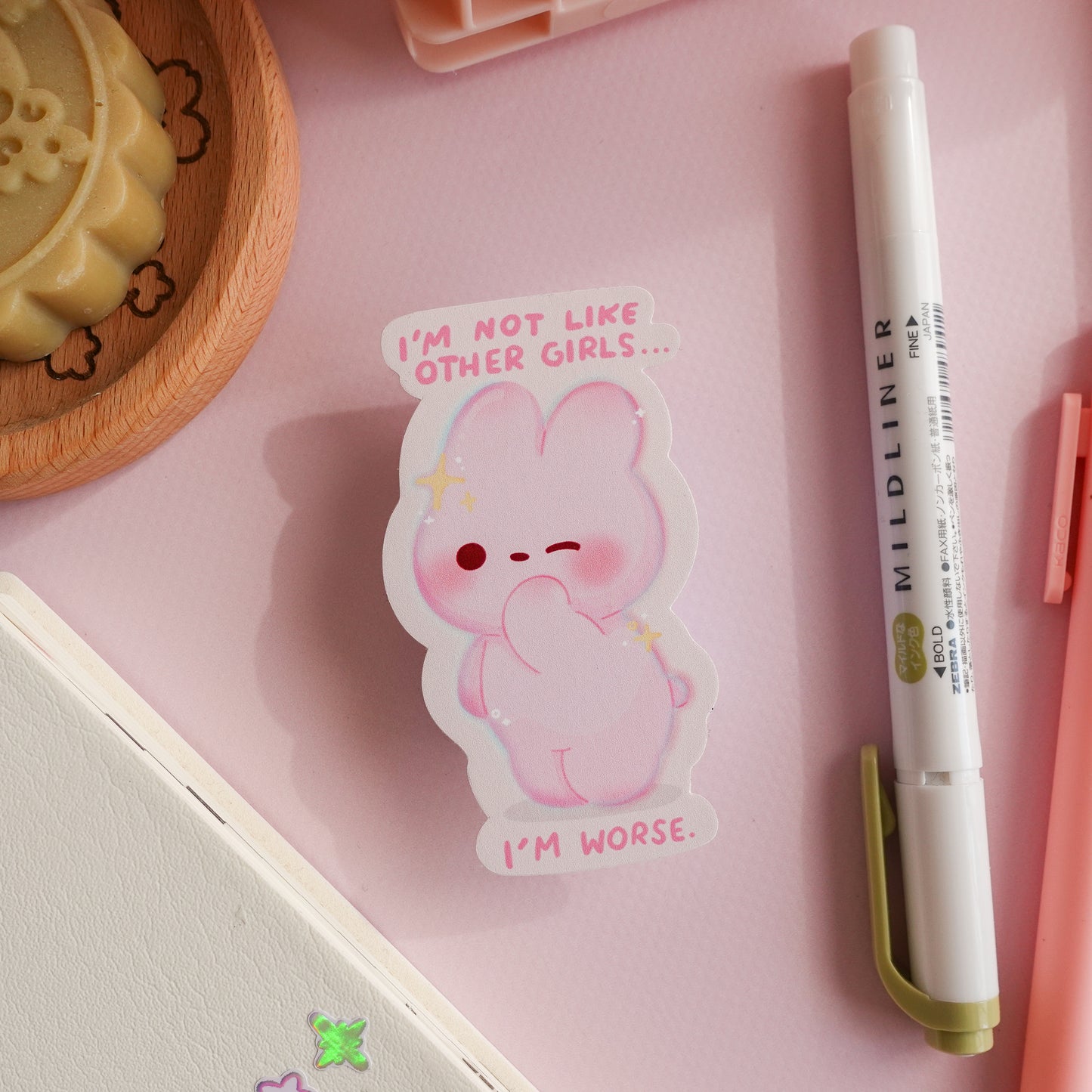 I'm Not Like Other Girls, I'm Worse Sticker