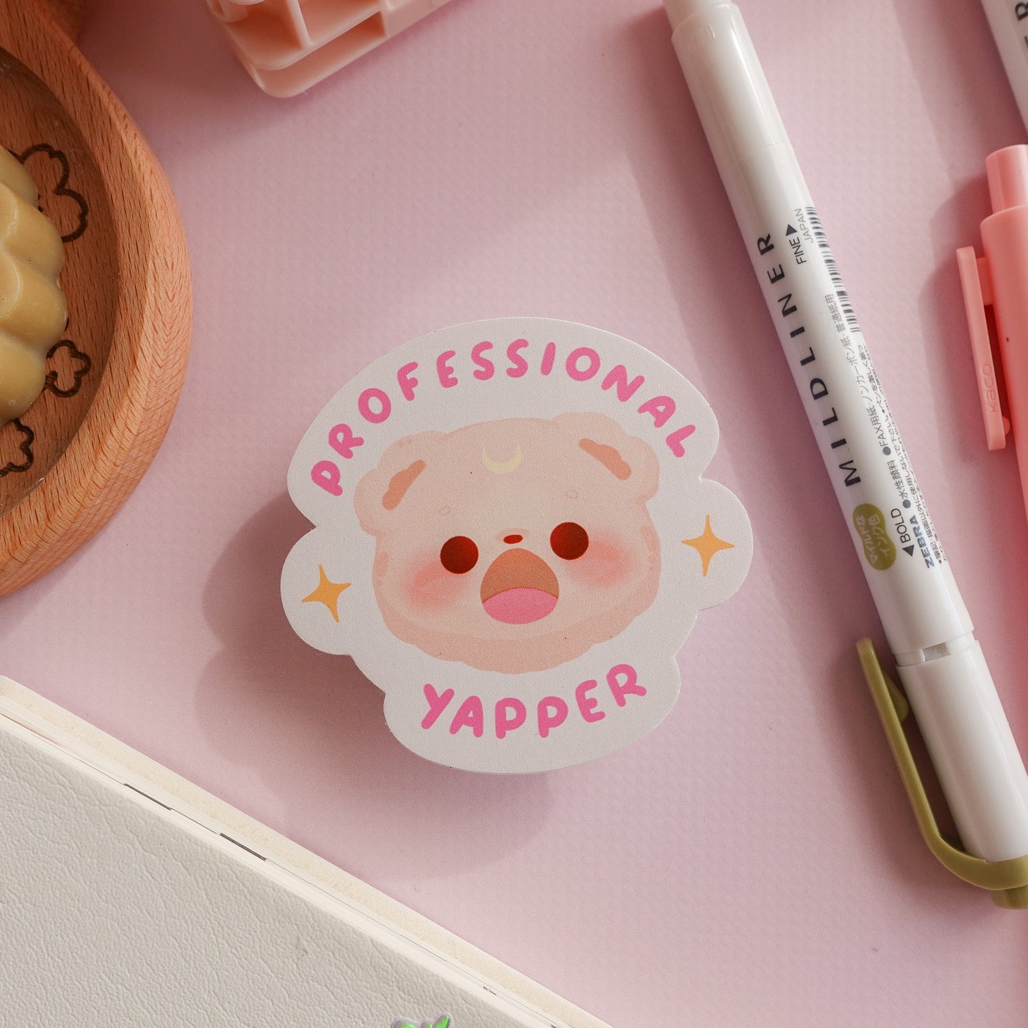 Professional Yapper Sticker