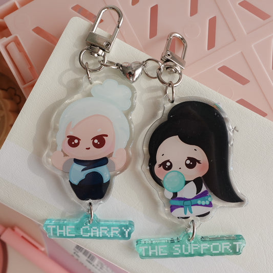 Valorant Duo Keychains