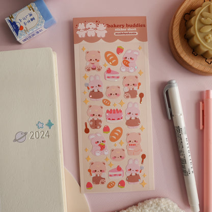 Bakery Buddies Deco Sticker Sheet