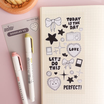 Doodles V2 Deco Sticker Sheet
