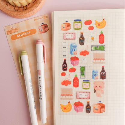 Grocery Deco Sticker Sheet