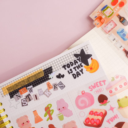 Ransom Note (Letters) Deco Sticker Sheet