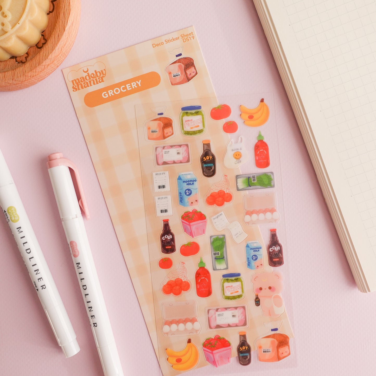 Grocery Deco Sticker Sheet