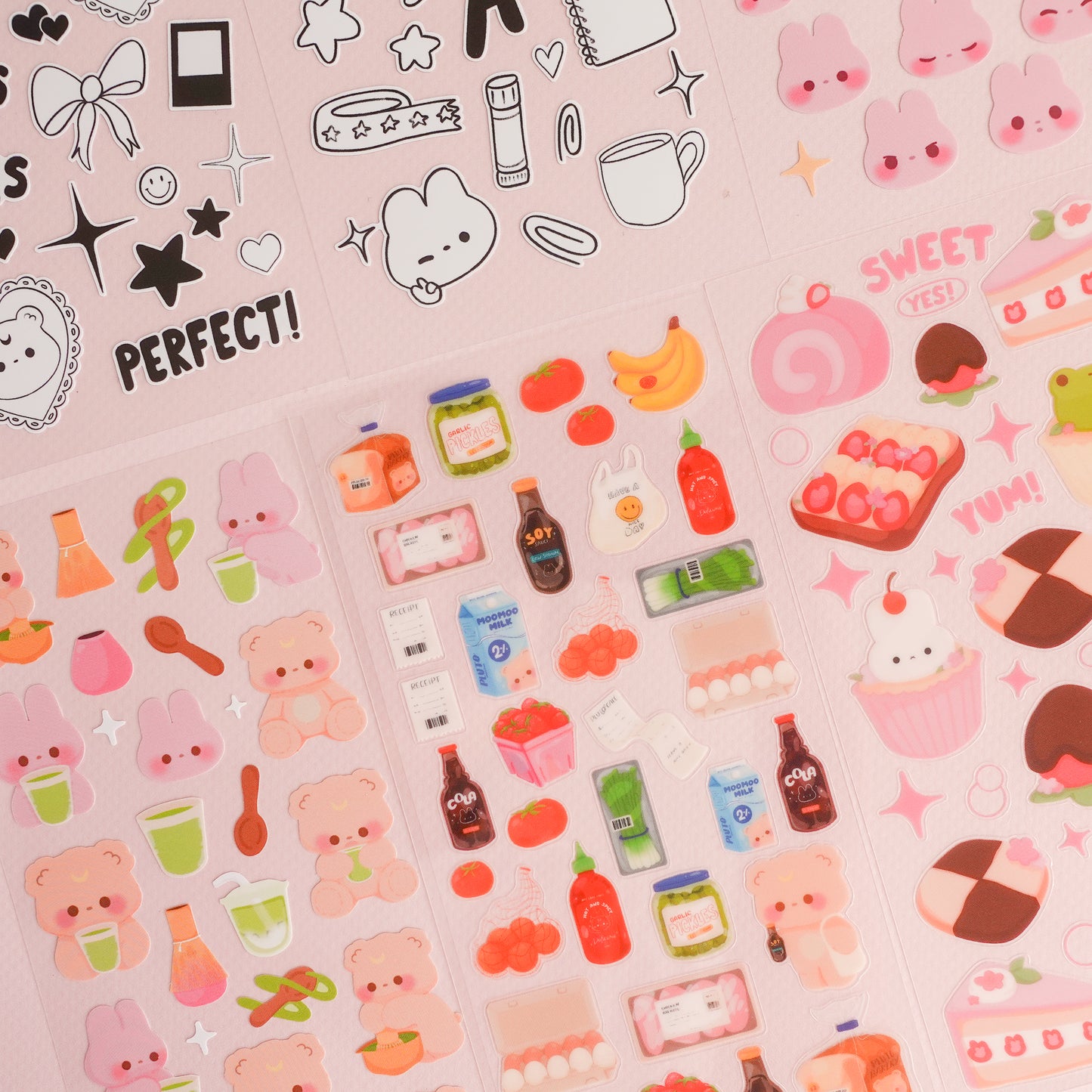 Sparkles & Stars Deco Sticker Sheet