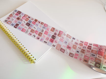 Letters Sticker Roll (Large)