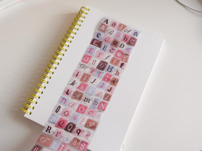 Letters Sticker Roll (Large)